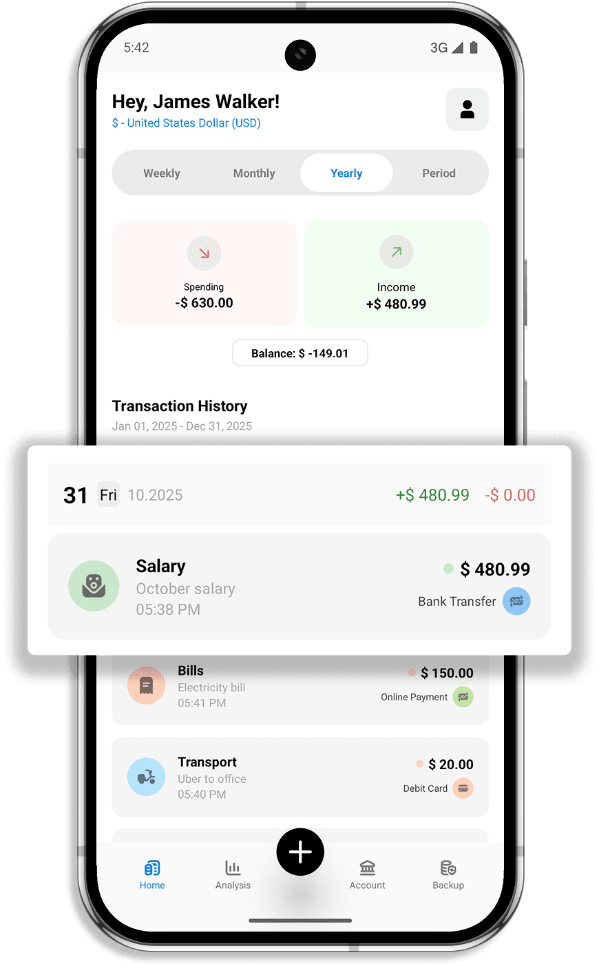 TrackMySpend - Personal Finance and Expense Tracking App for Android